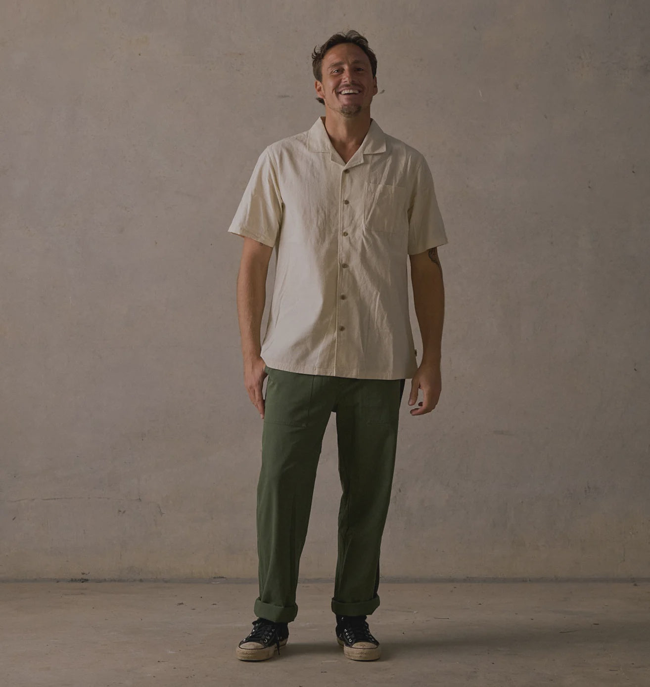 McTavish Twill Pant Green