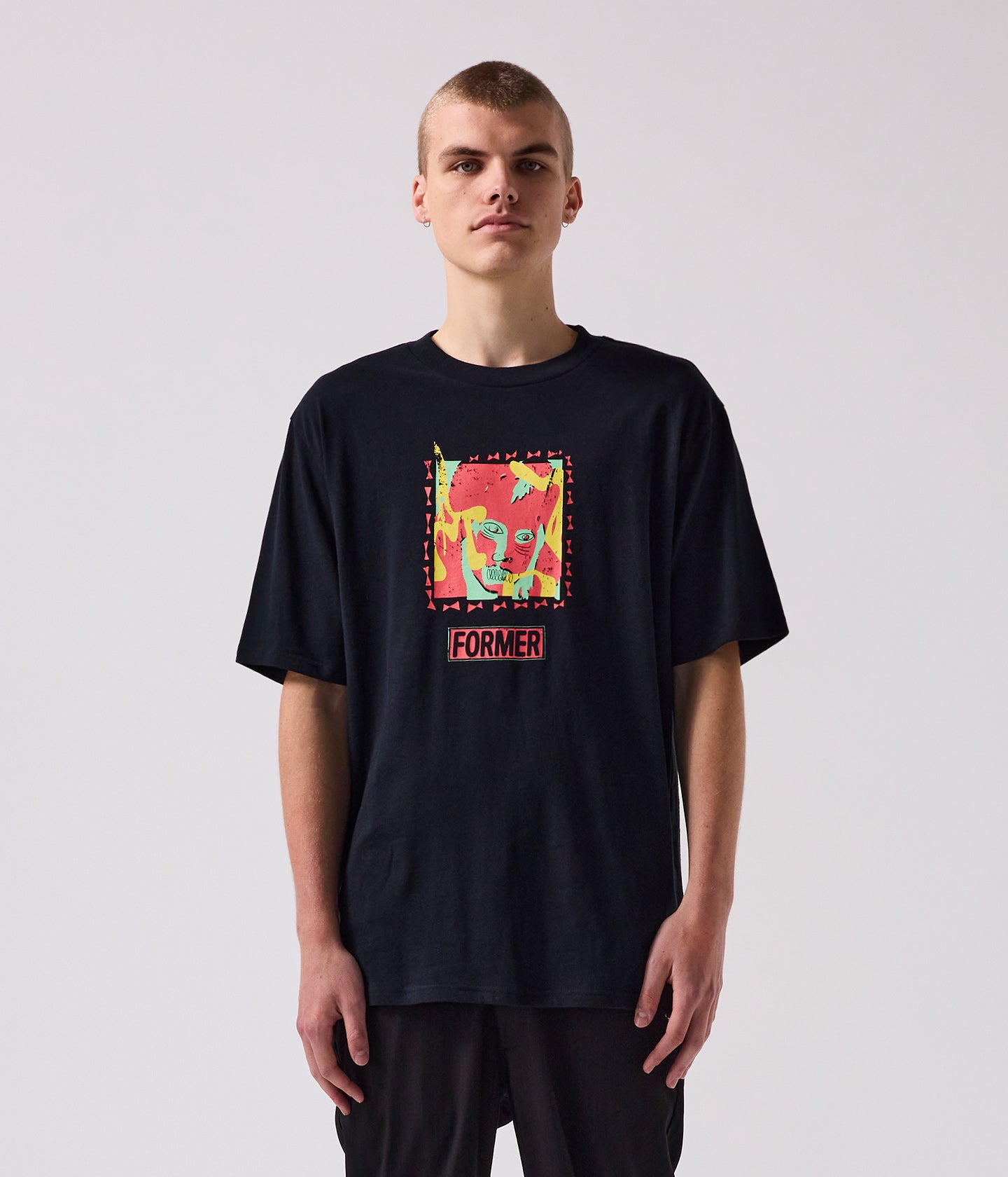Former Brace O/S Tee - Black