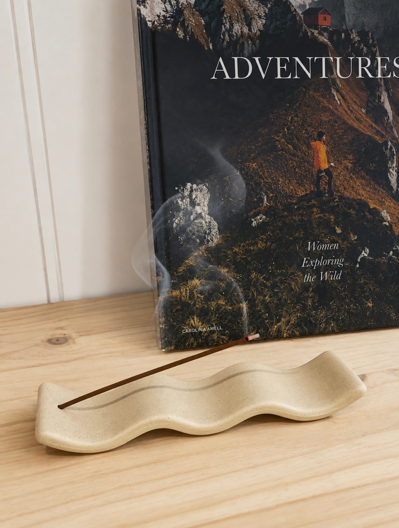 Waves Incense Holder