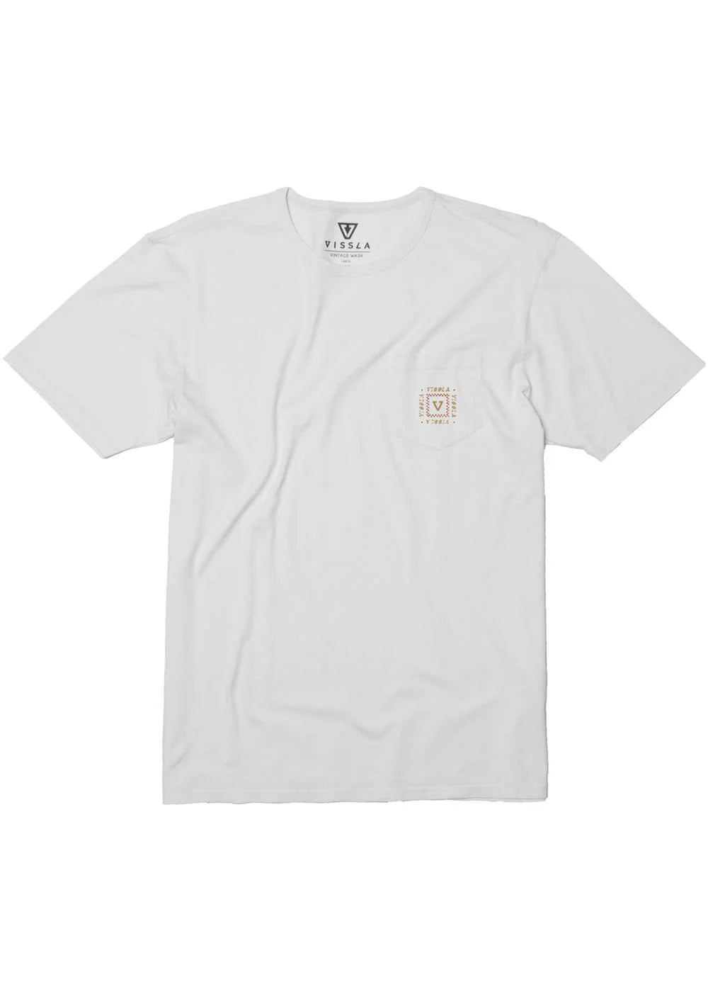 Vissla Soren Sernade Organic Tee White