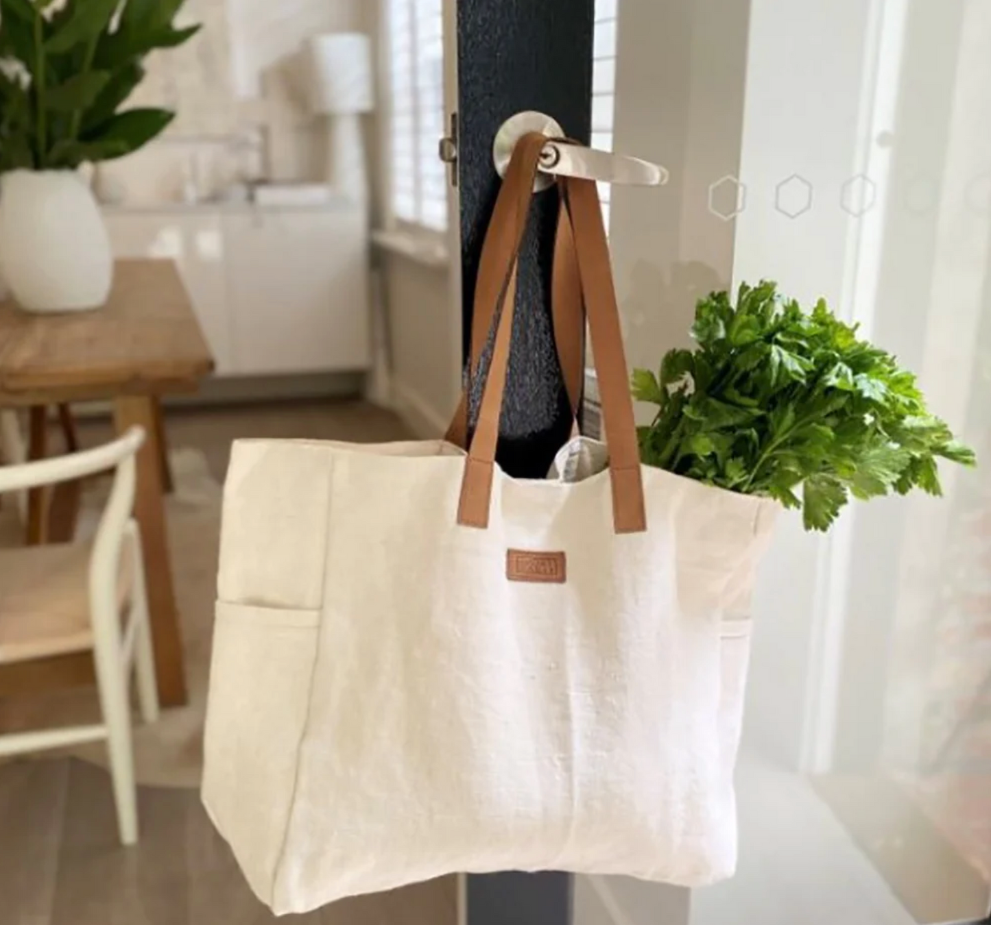 Washed Canvas Bag