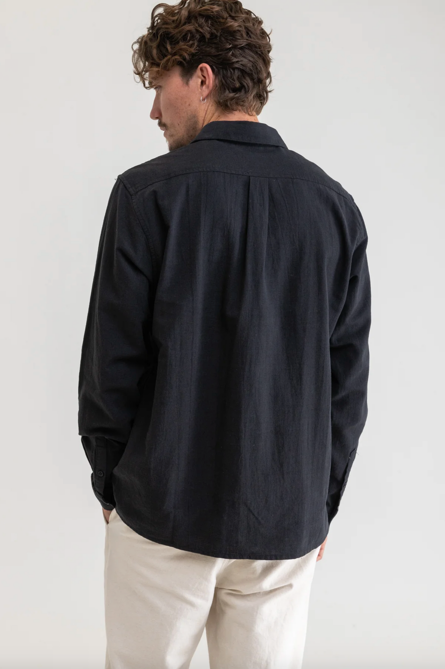 Rhythm Classic Linen LS Shirt