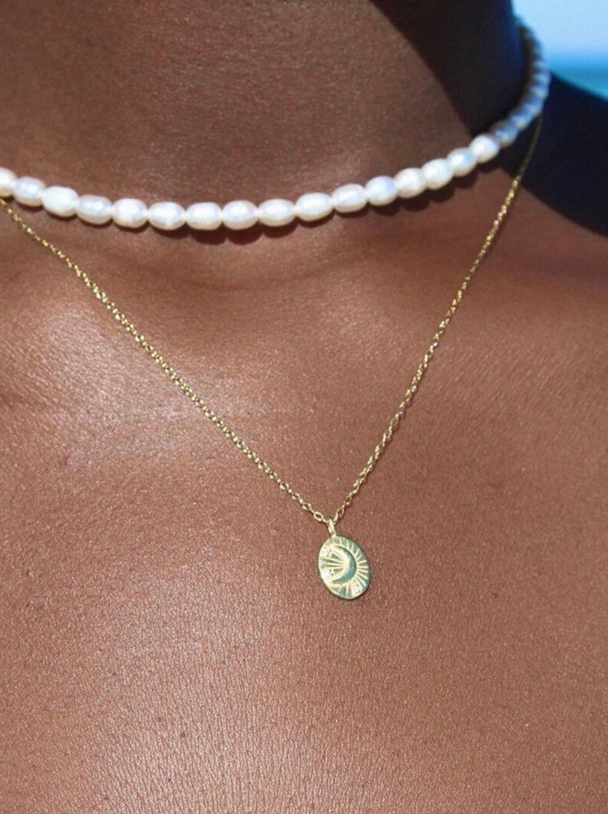Malakai the Label Pearl Laguna Choker