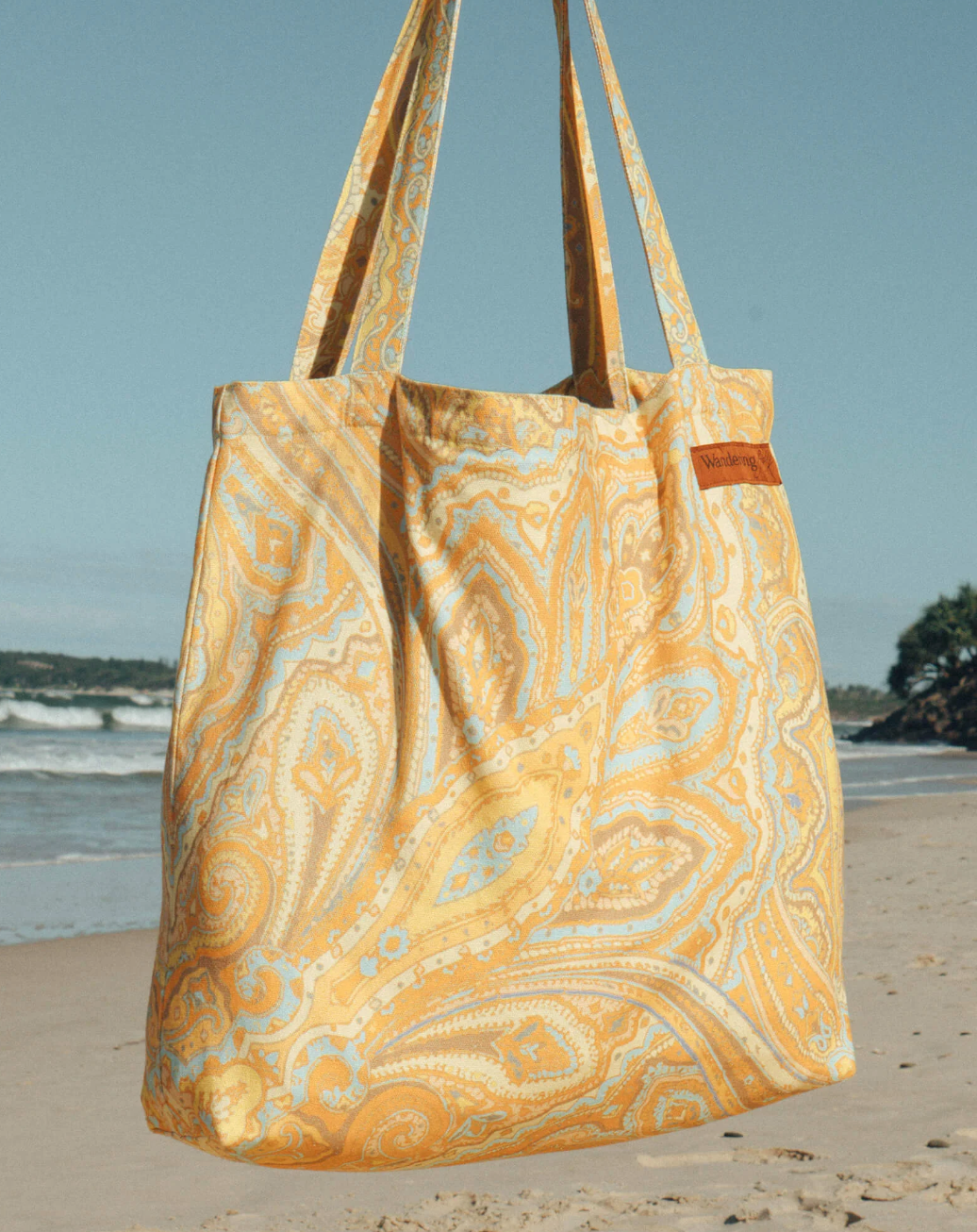 Wandering Folk Picnic Tote Bag - Topanga Sun