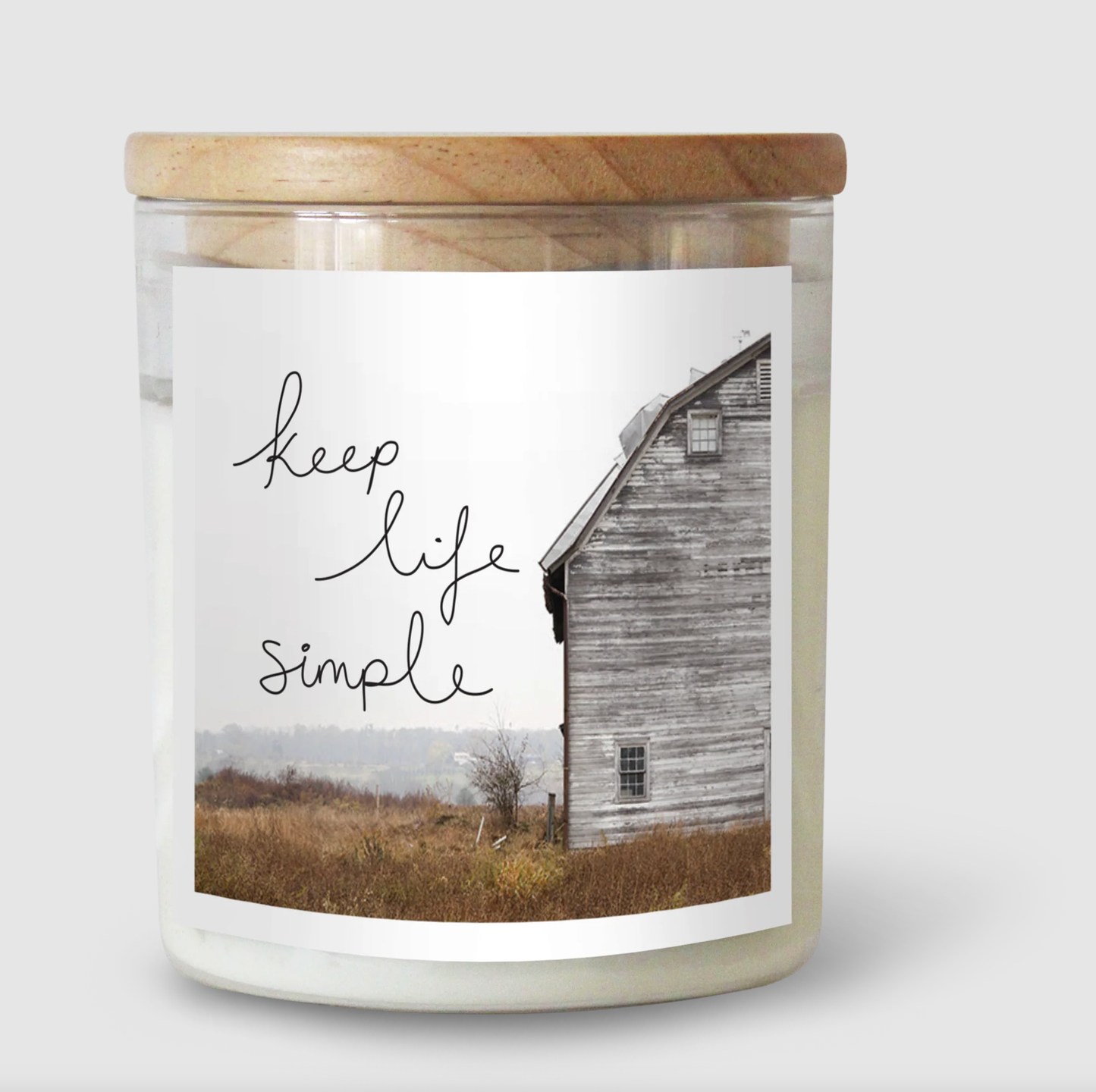 The Commonfolk Keep Life Simple Candle