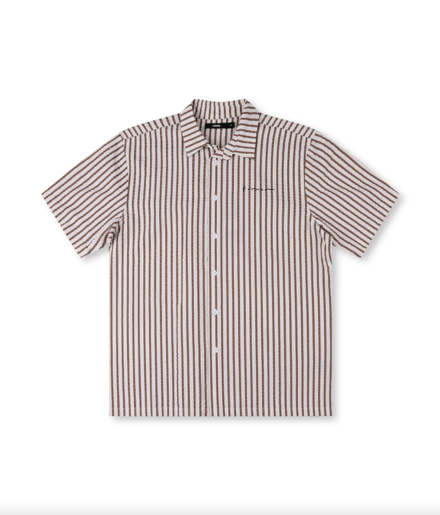 Former Vivian Seersucker SS Shirt