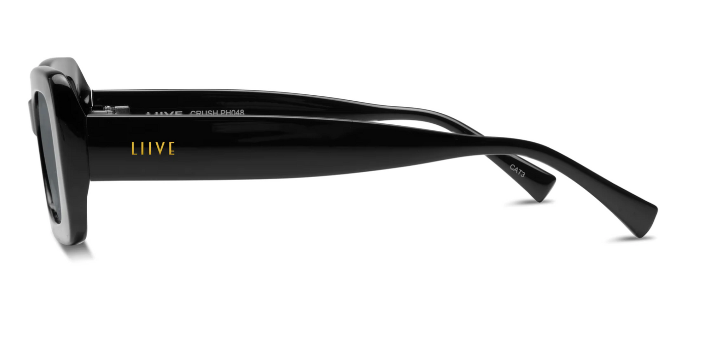 Liive Crush Black Sunglasses