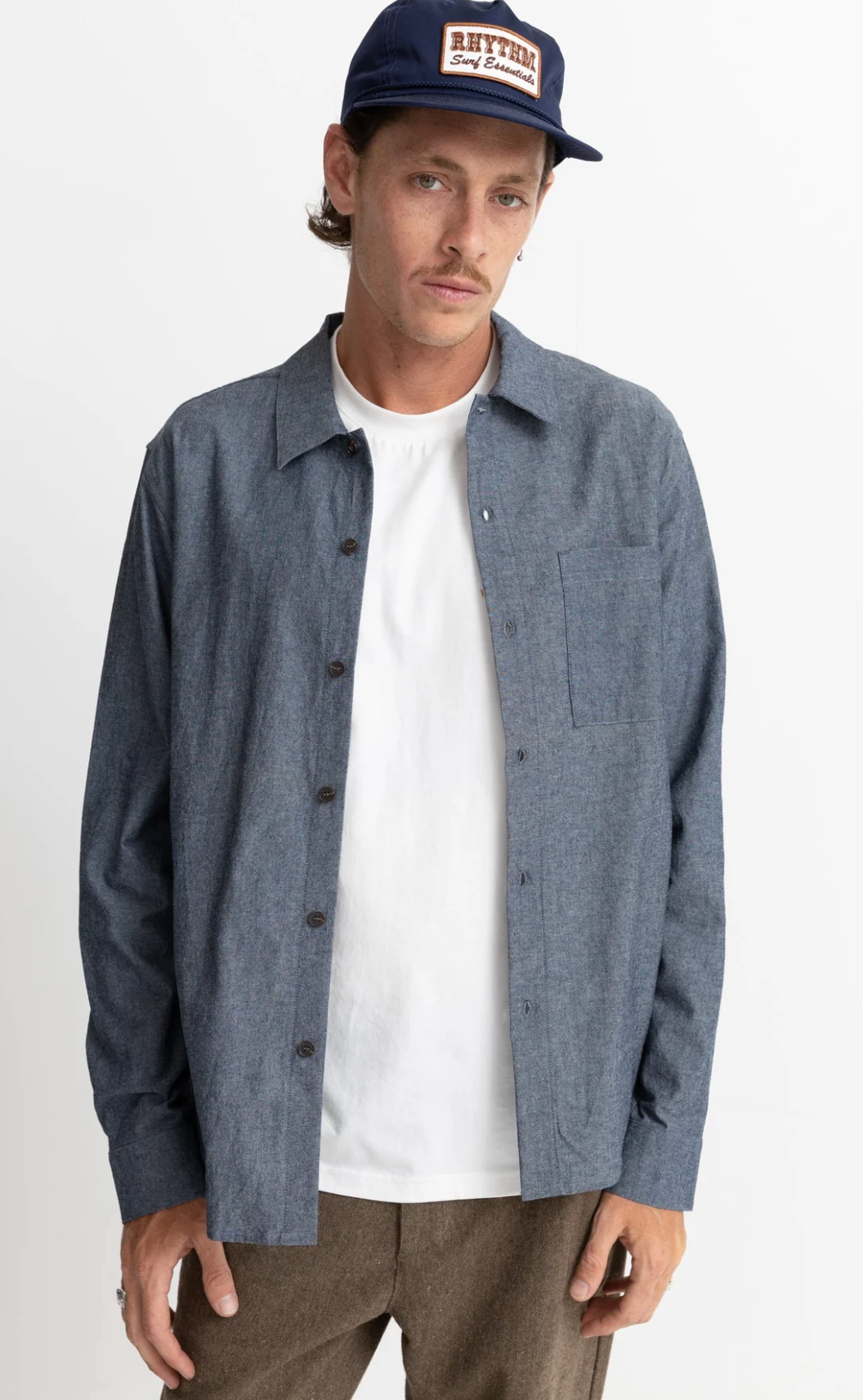 Rhythm Chambray LS Shirt
