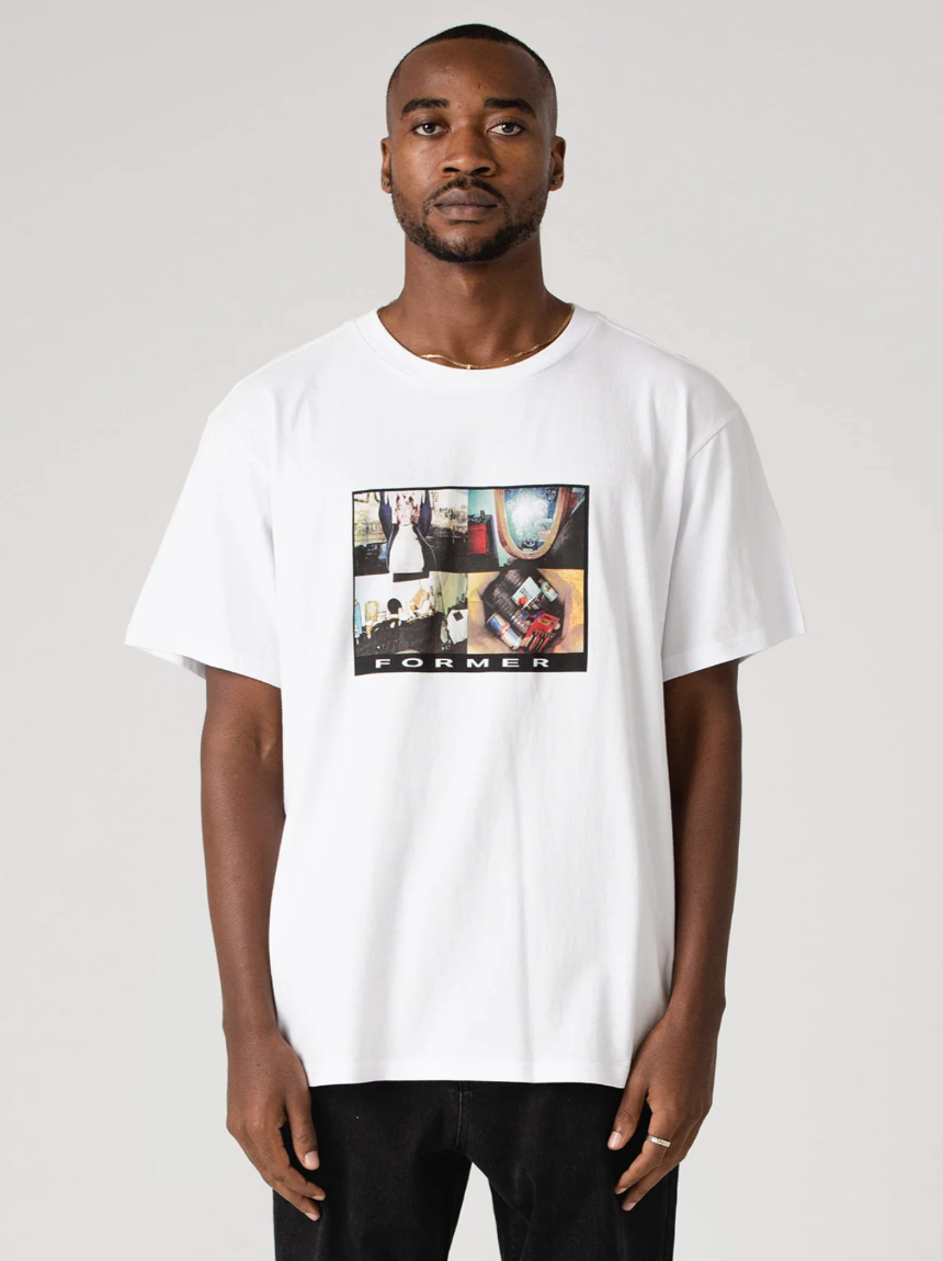 Former 4 - Up Tee White