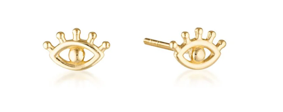 Linda Tahija Evil Eye Studs