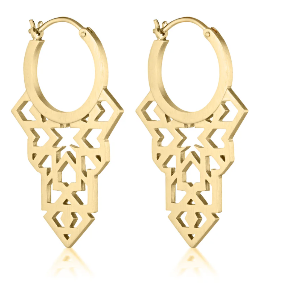 Linda Tahija Seventh Star Earrings