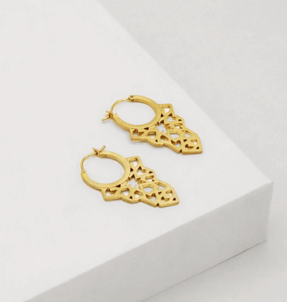 Linda Tahija Seventh Star Earrings