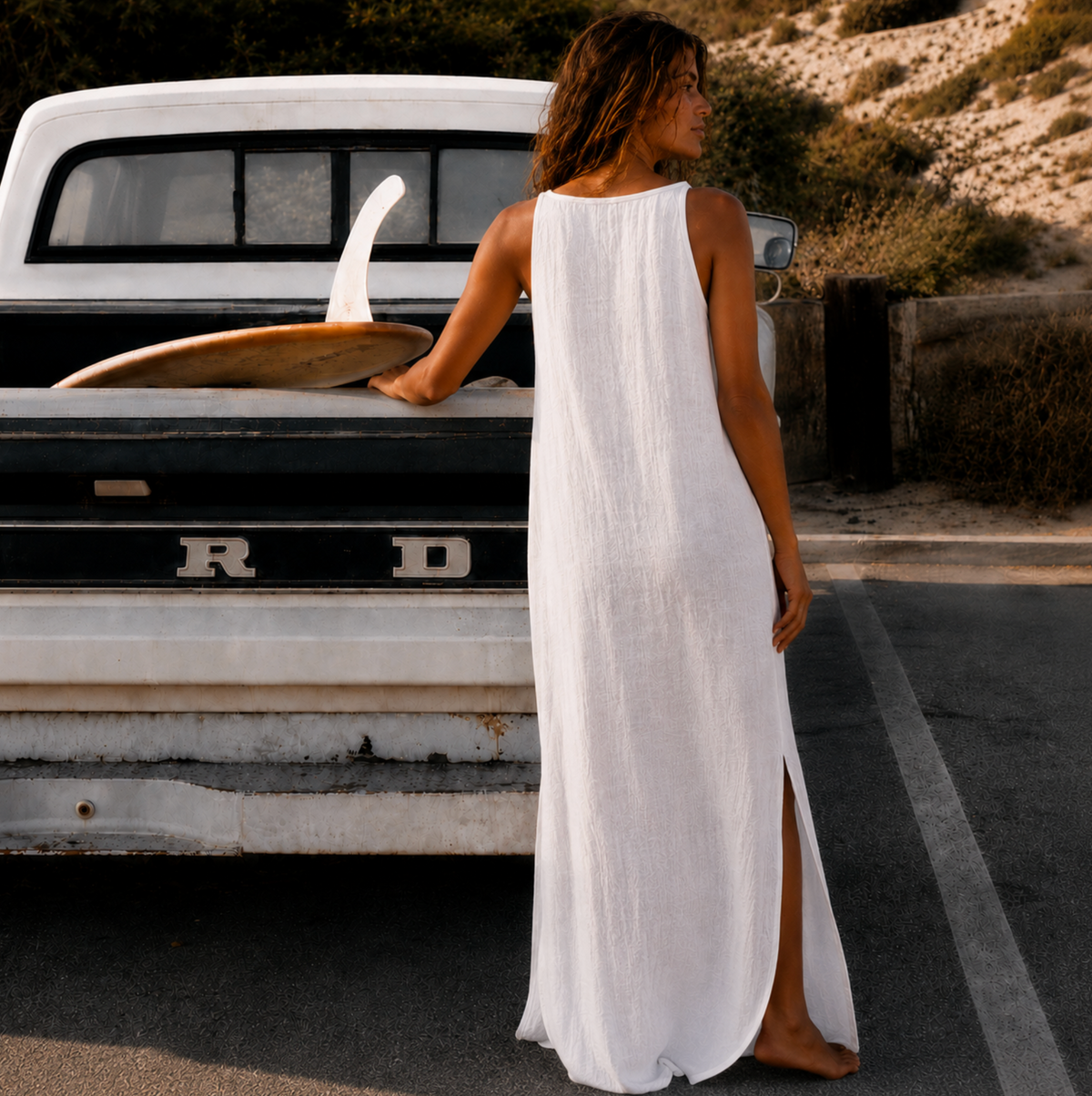 Sundy Mrnin Charlie Linen Dress