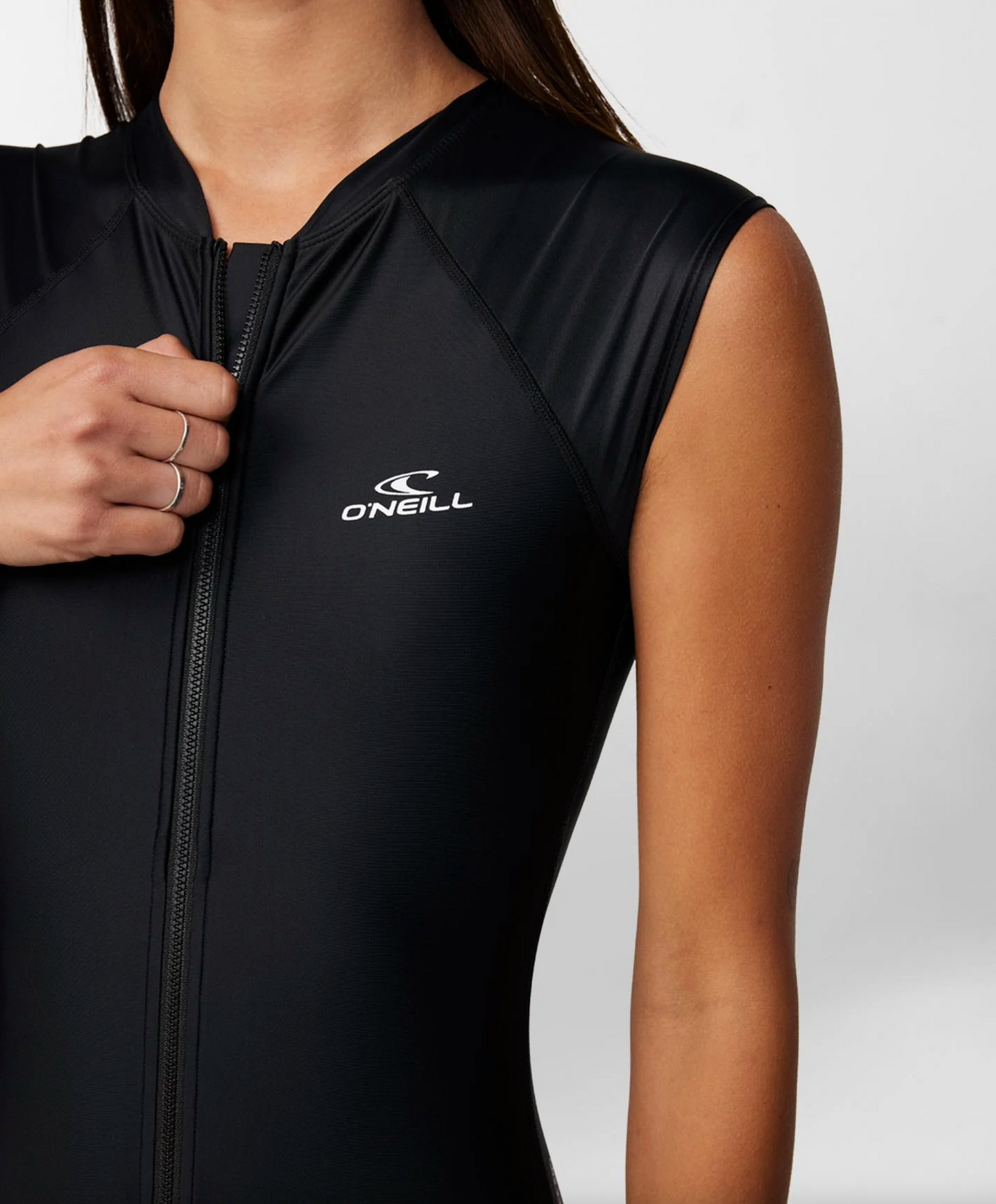 O'Neill Laney FZ Cap Sleeve Surf Suit