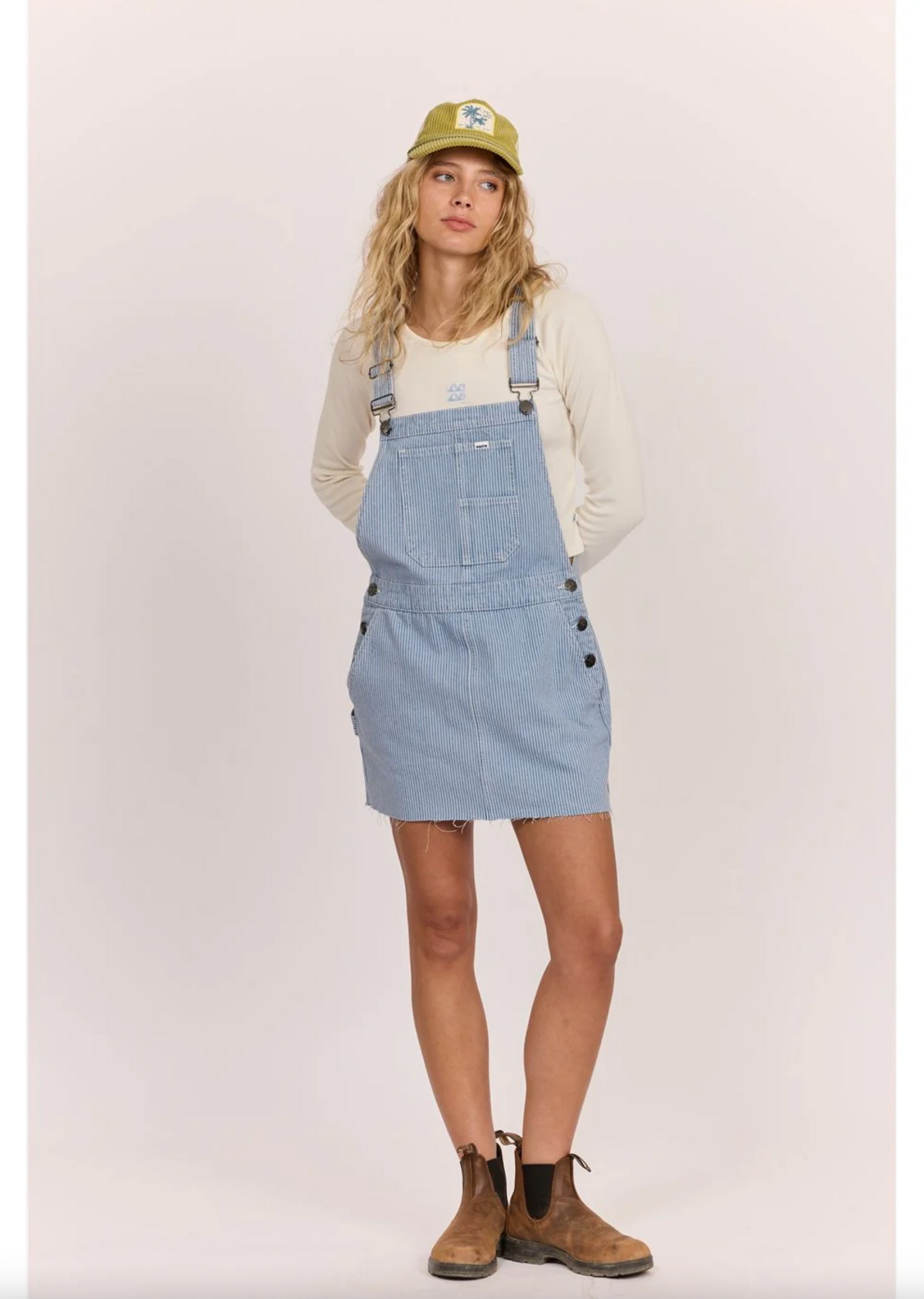 Sisstr Ocean Haze Overall Dress