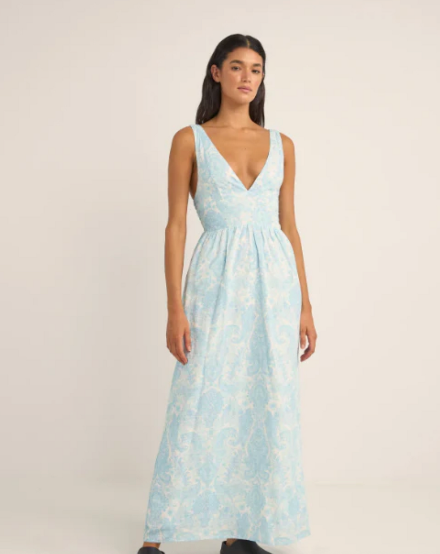 RhythmJean Paisley Maxi Dress
