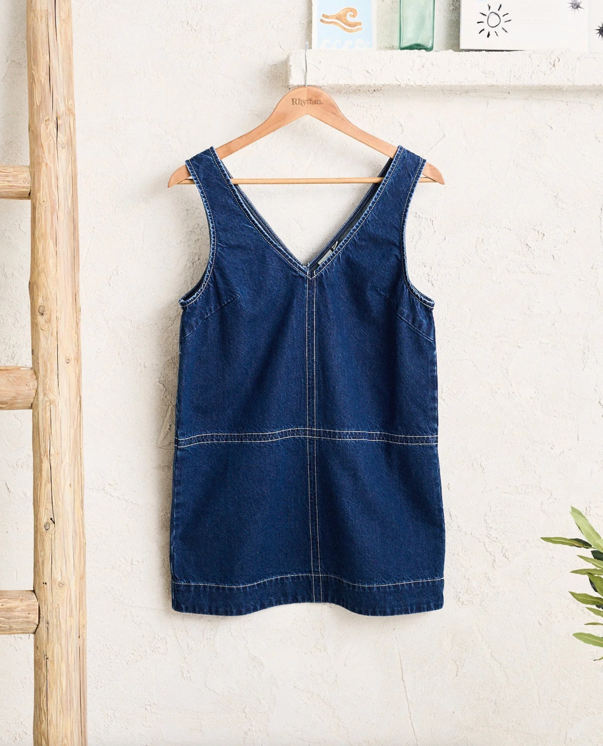 Rhythm Cece Contrast Stitch Dress
