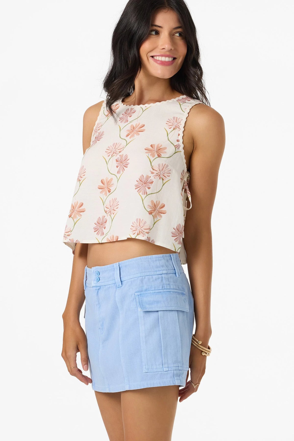 O'Neill Athena Ivy Floral Top
