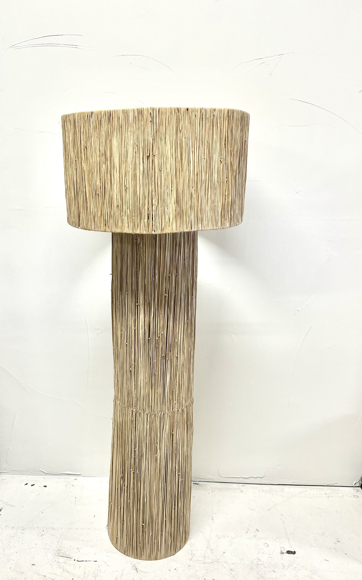 Sundy Mrnin Woven Floor Lamp