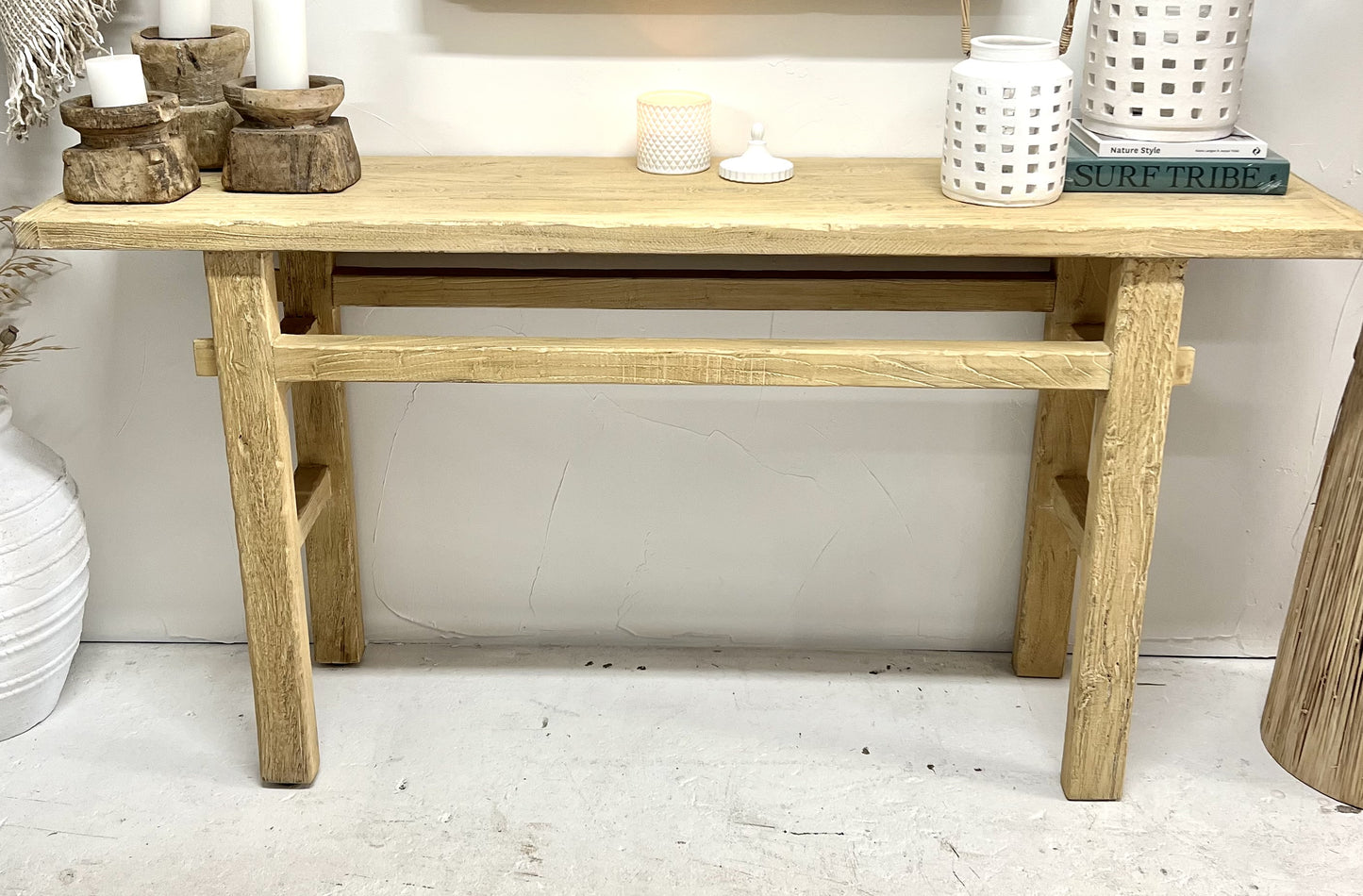 Sundy Mrnin Elm Hall Table