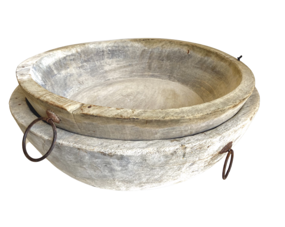 Sundy Mrnin Rustic Bowl w Handles