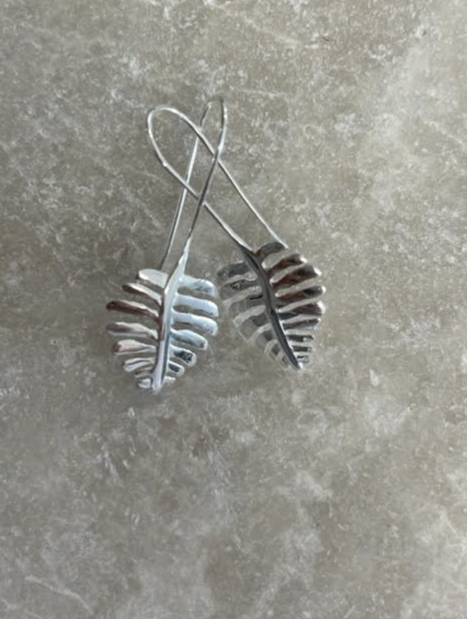 Sundy Mrnin Fern Earrings
