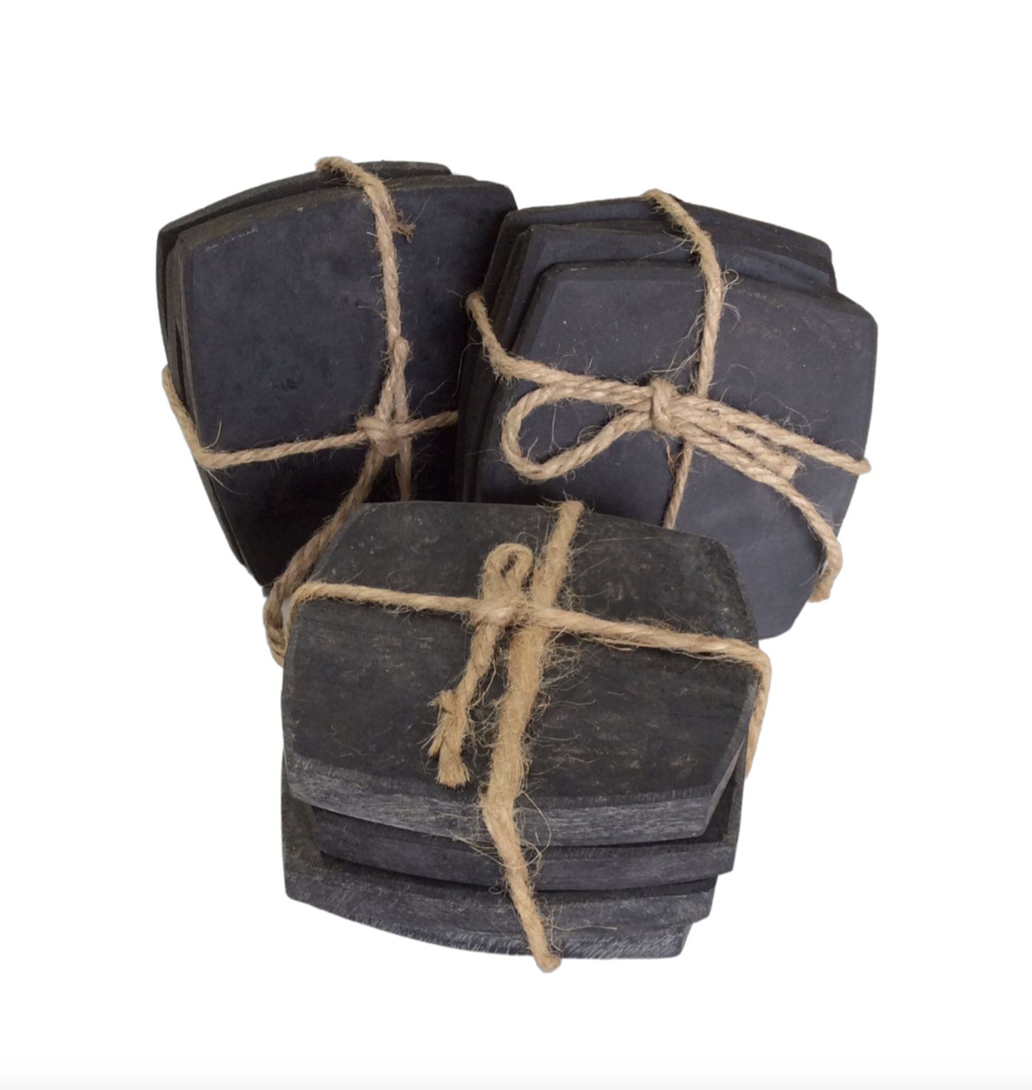 Sundy Mrnin Slate Square Coasters Set of 4