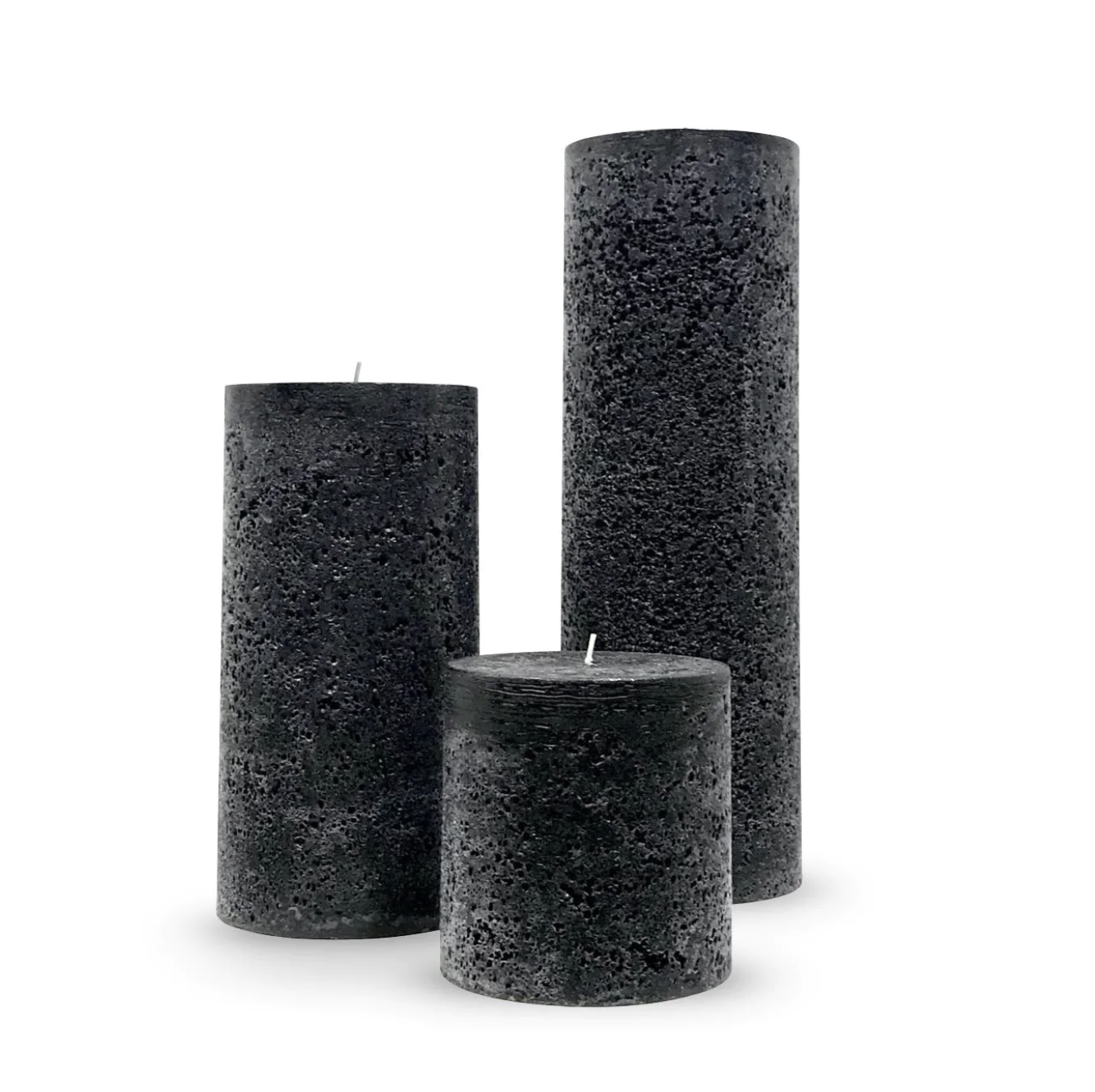 Candle Kiosk Texturted Pillars