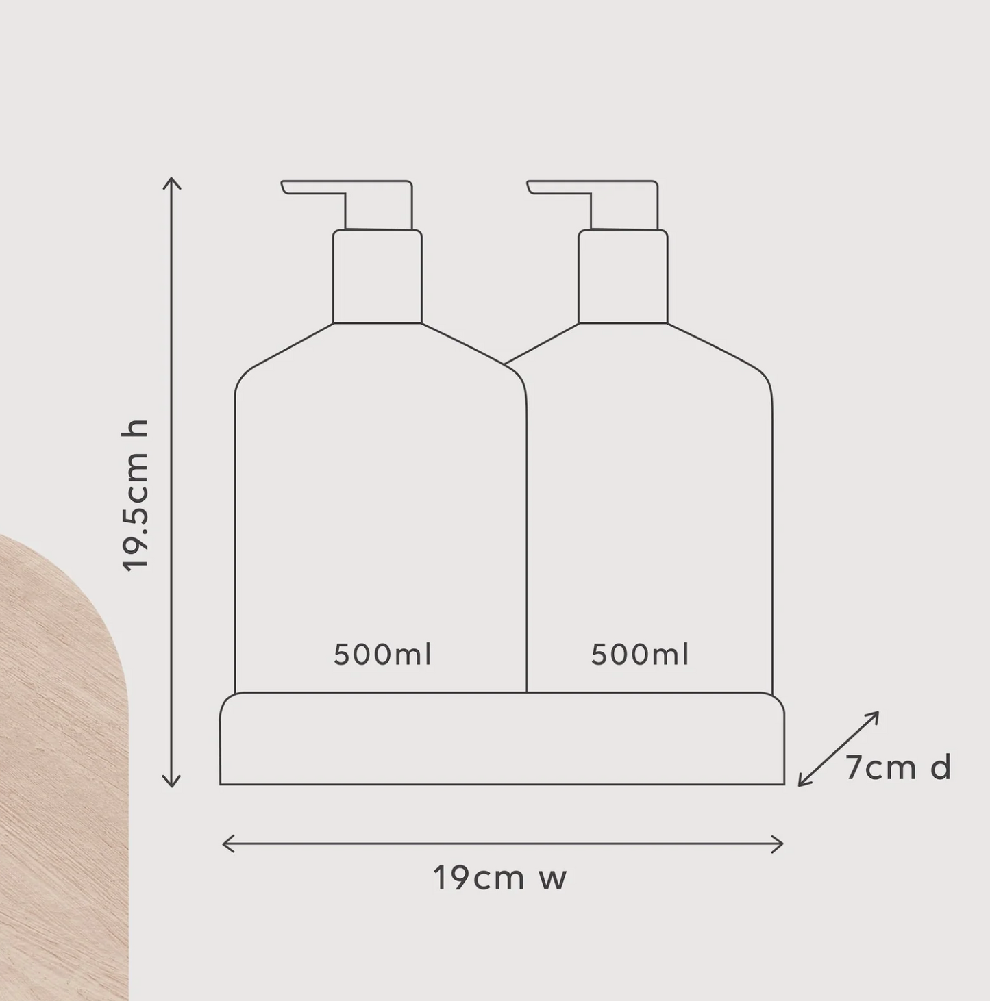 al.ive Body Wash & Lotion Duo + Tray Green Pepper & Lotus