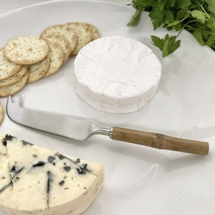 Ivory House Bamboo Handle Cheese Knife