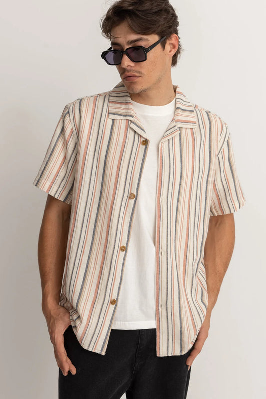 Rhythm Vacation Stripe SS Shirt