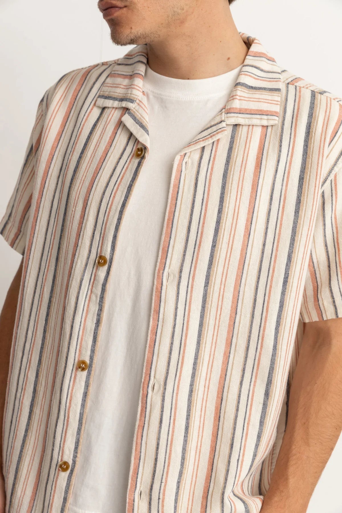 Rhythm Vacation Stripe SS Shirt