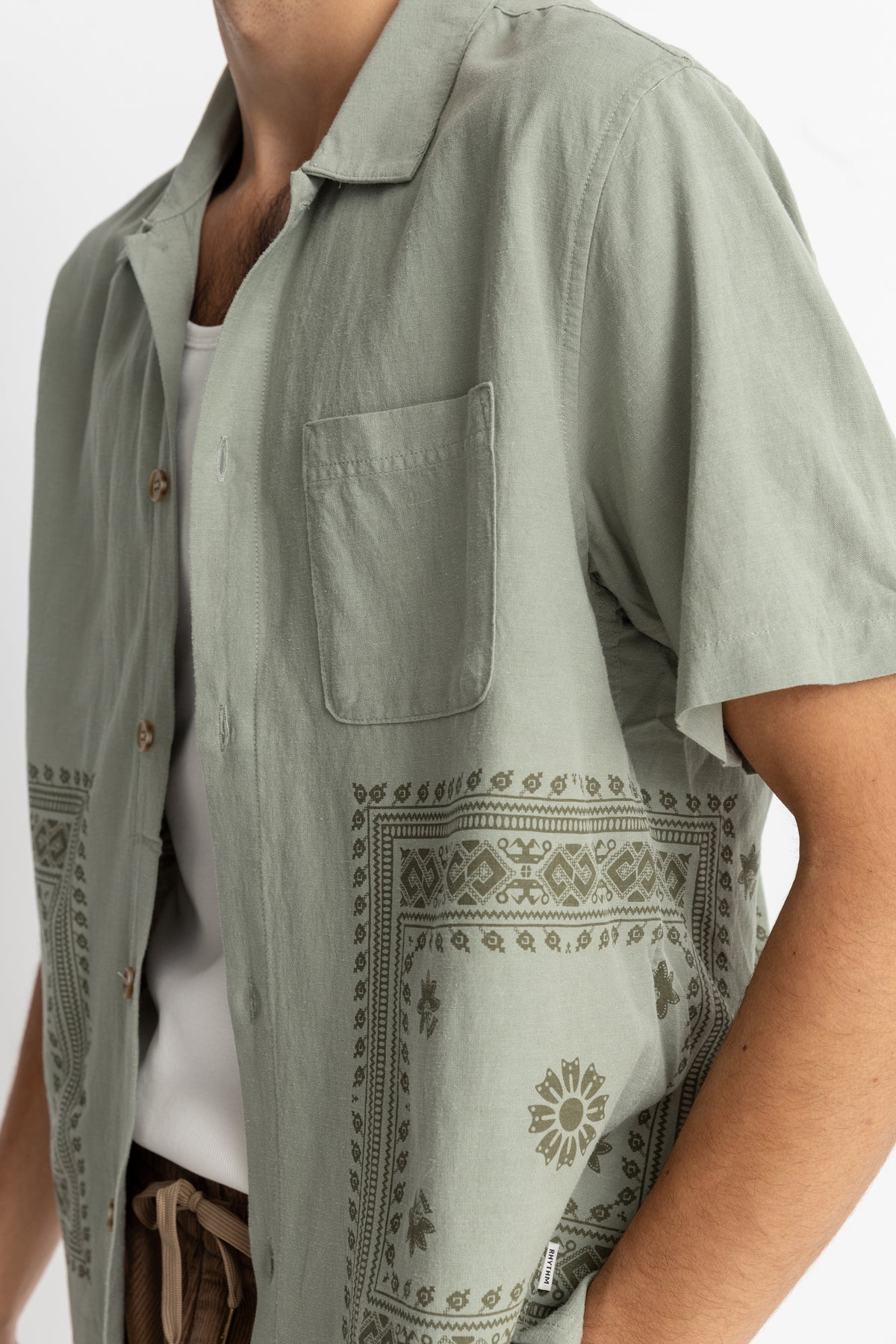 Rhythm Guerrero SS Shirt Sage