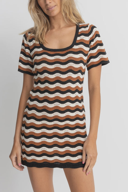 Rhythm Venice Knit Mini Dress