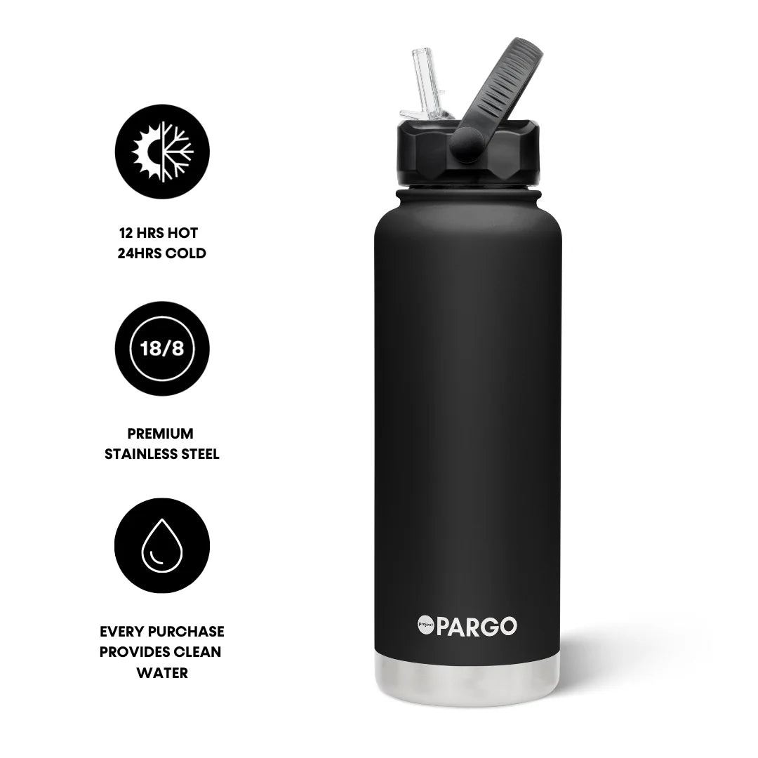Pargo Sports Bottle w/ Straw Lid 1200ml
