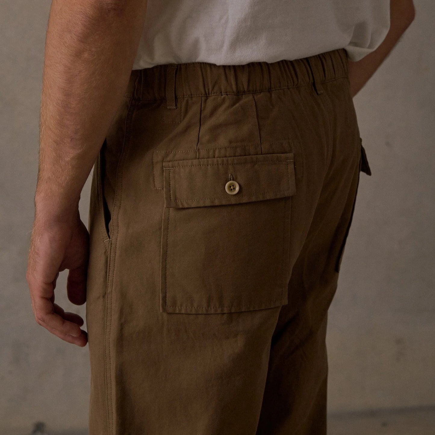 Mctavish Relaxed Twill Pant Brown