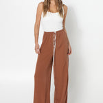 Madison The Label Clara Pant Choc/White