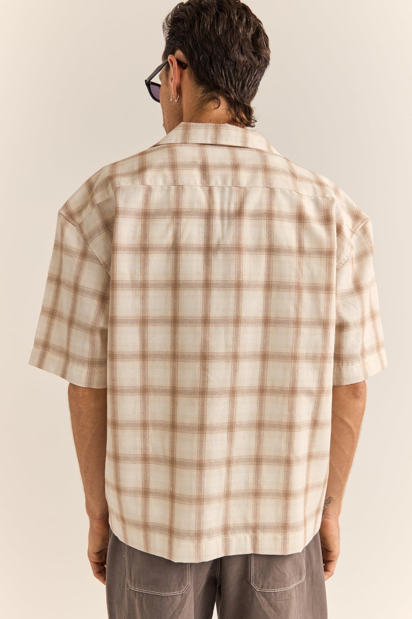 Rhythm Relaxed Check SS Shirt