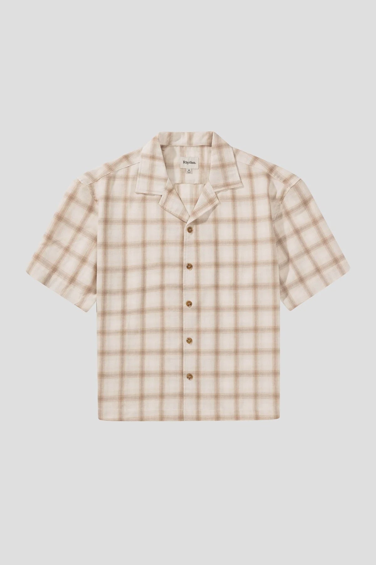 Rhythm Relaxed Check SS Shirt