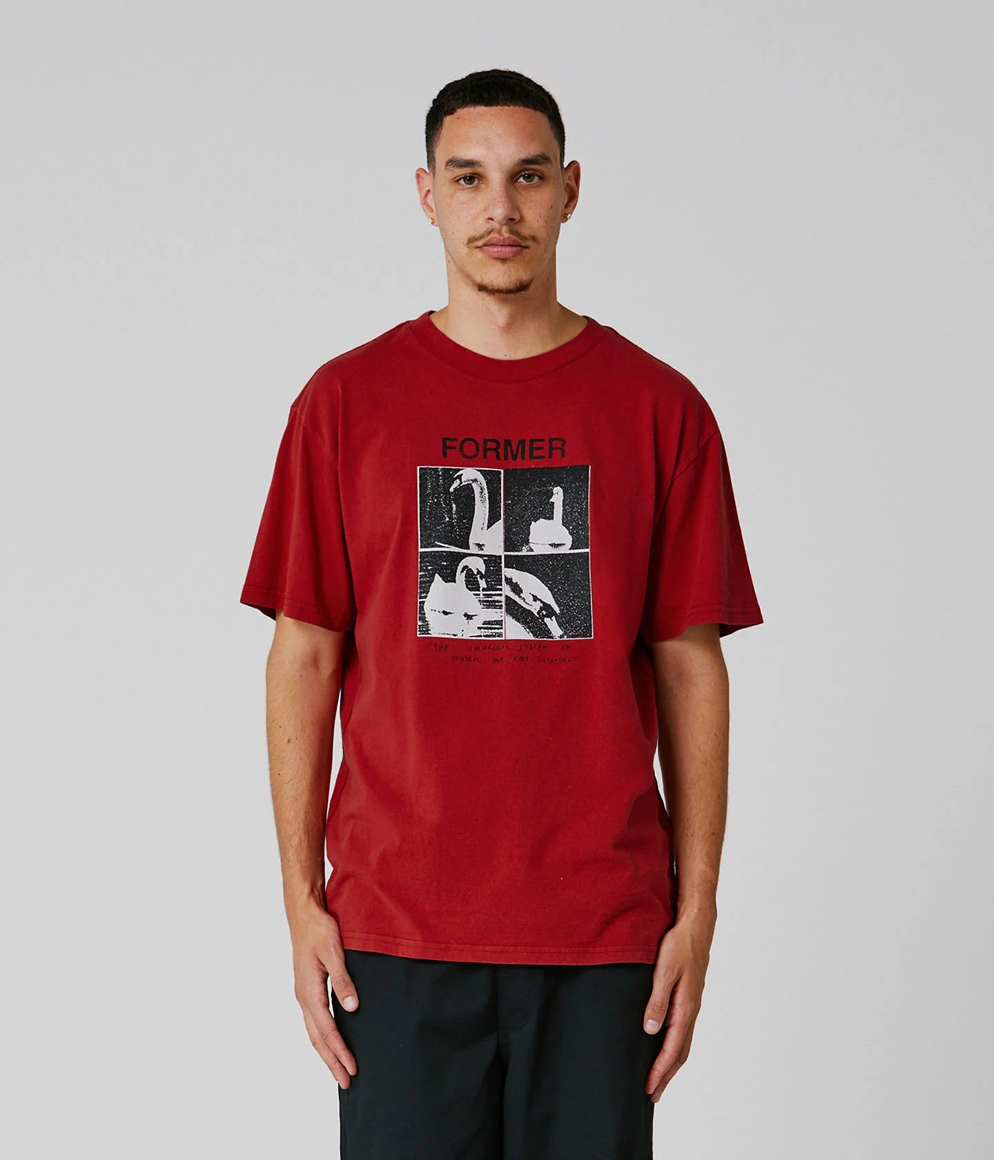 Former Cygnet Tee Washed Red