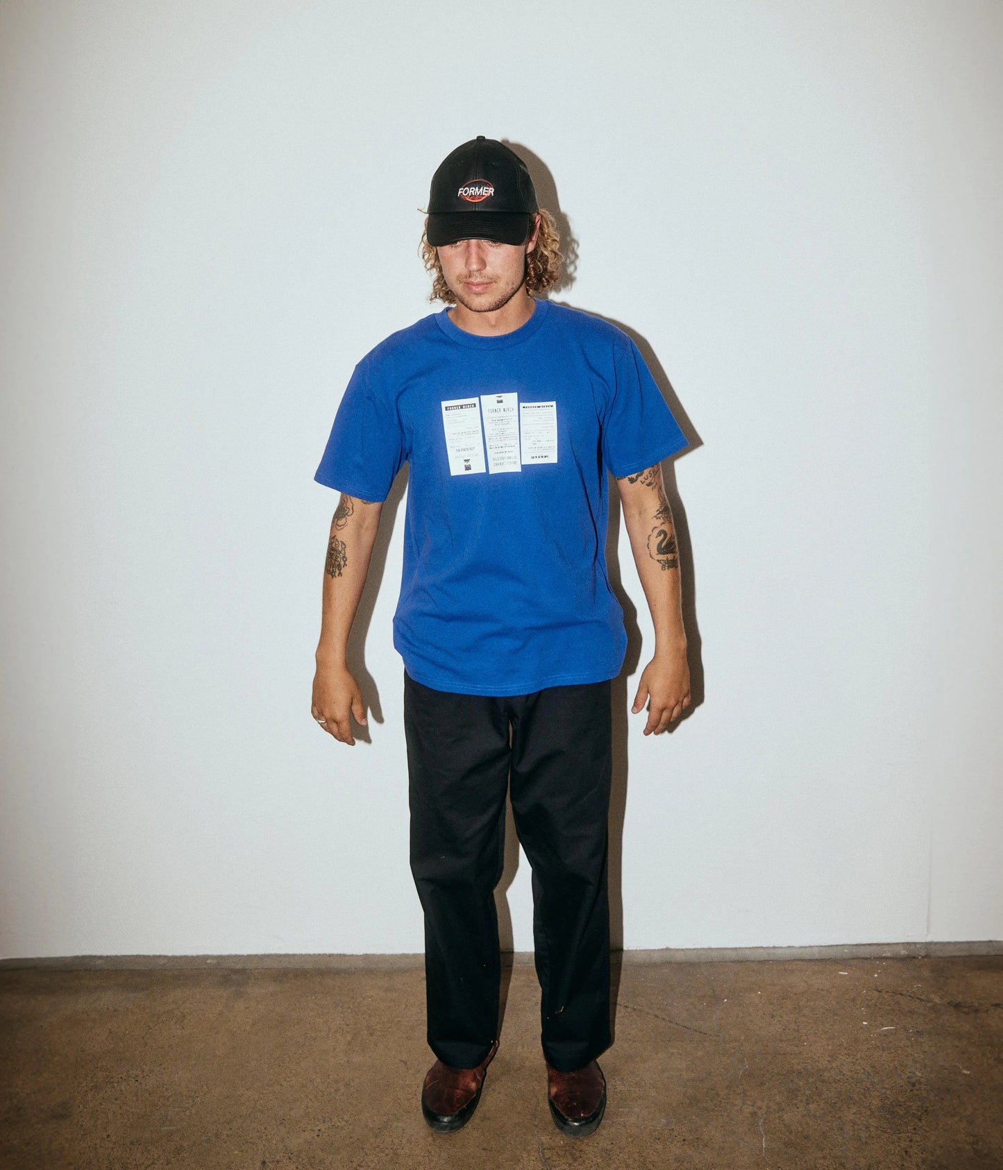 Former Taxed Tee Blue