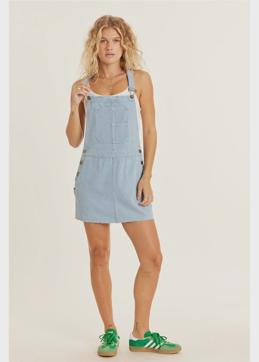 Sisstr Ocean Haze Overall Dress