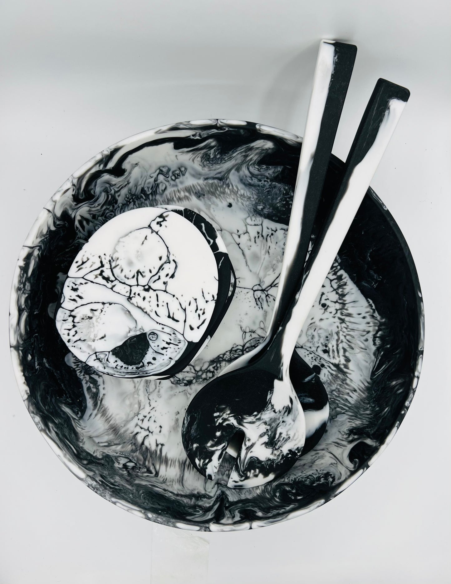 Sundy Mrnin Resin Salad Bowl