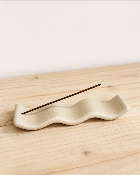 Waves Incense Holder