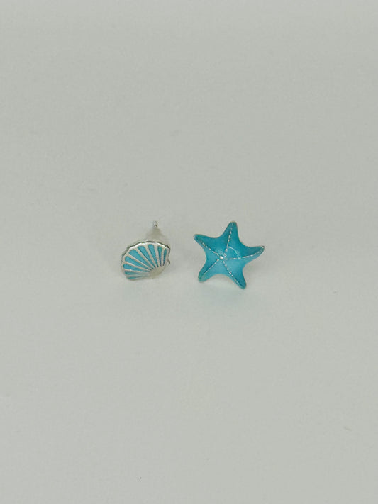 Sundy Mrnin Starfish Earrings