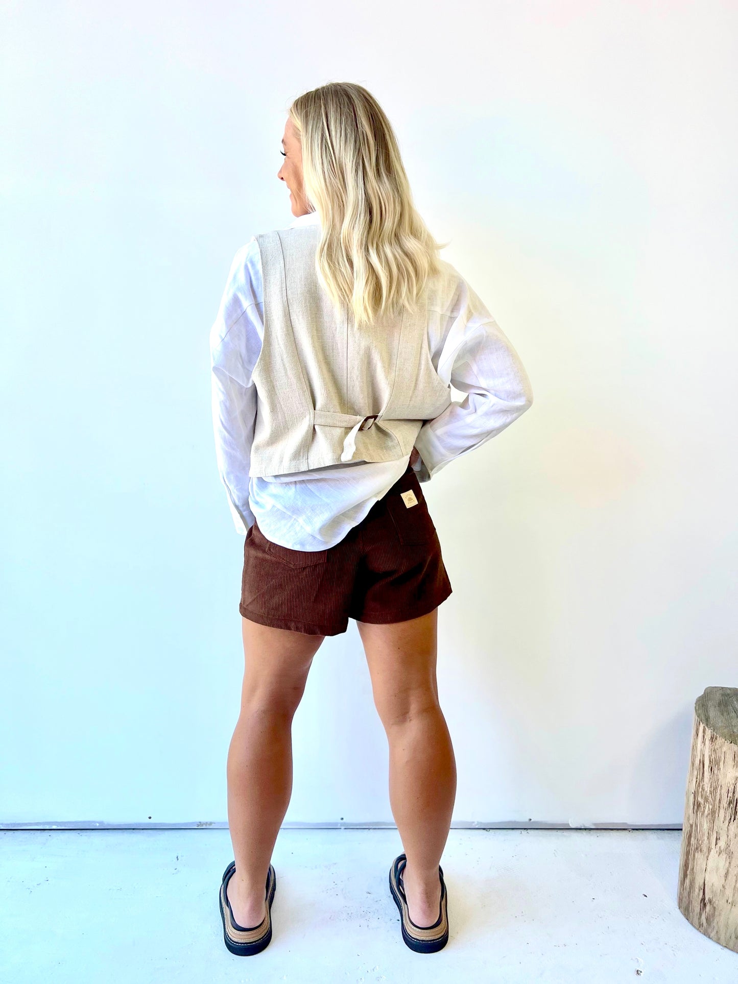 Sundy Mrnin Chloe Corduroy Short