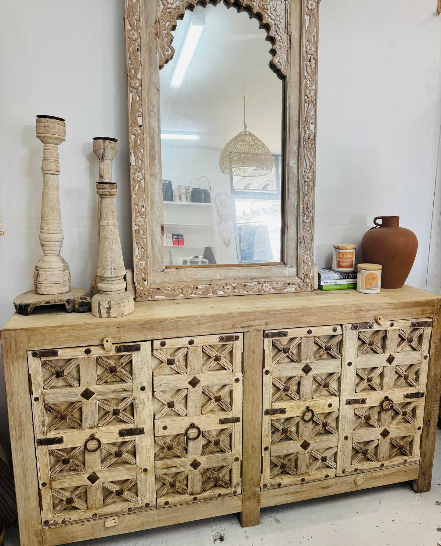 Sundy Mrnin Indian Lattice Unit