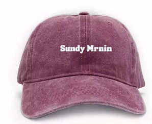 Sundy Mrnin Logo Cap
