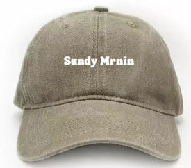 Sundy Mrnin Logo Cap