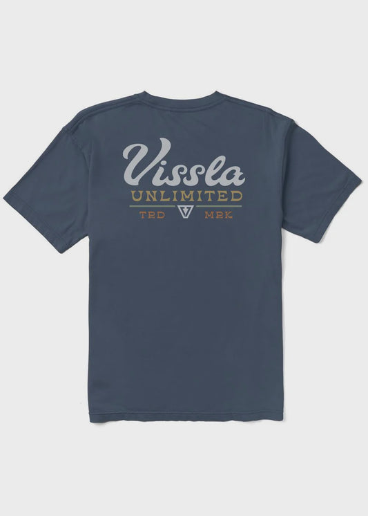 Vissla Craftsmen Organic Tee Navy